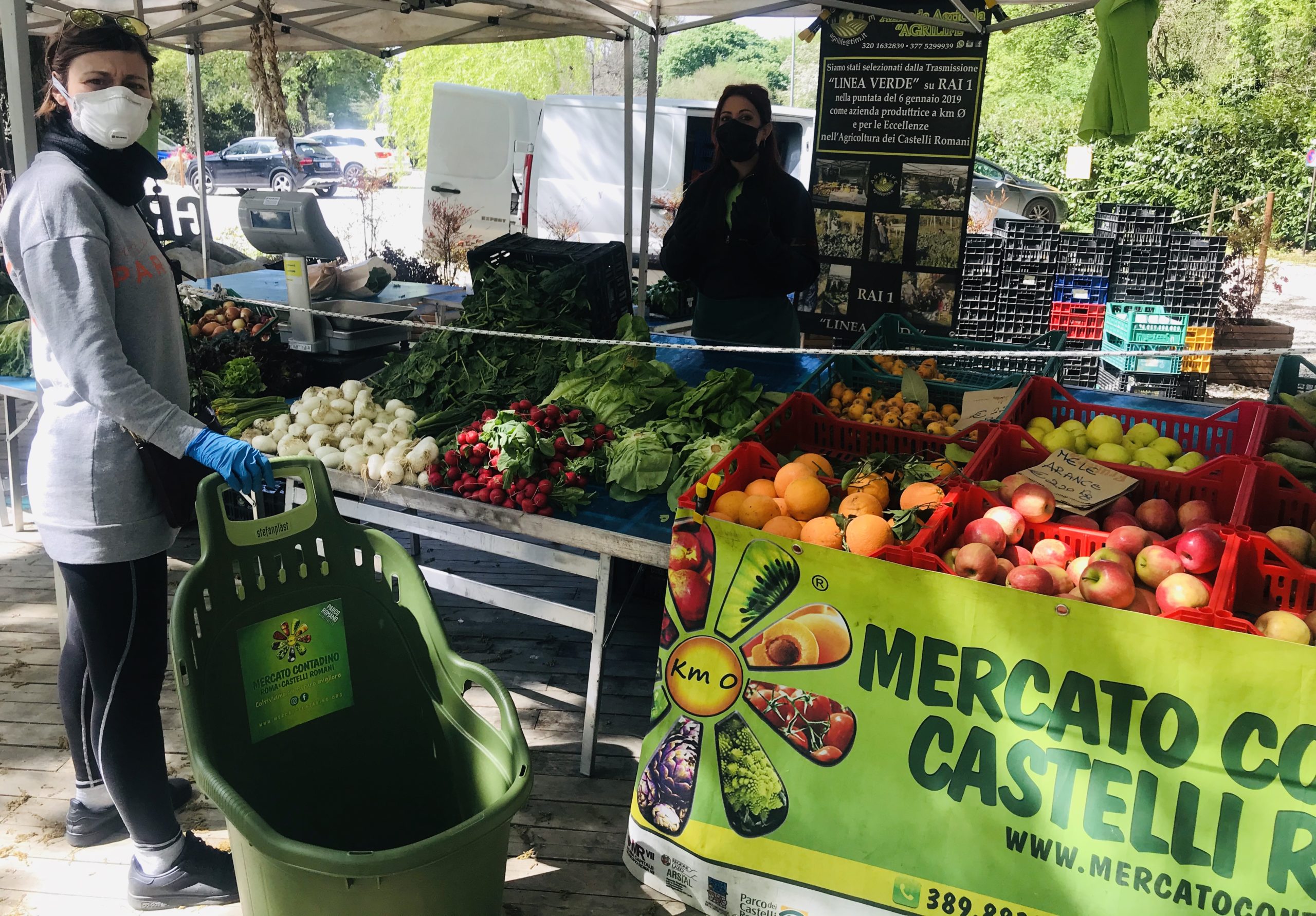 Grottaferrata, riapertura del Mercato Contadino in Piazza De Gasperi  domenica 24 maggio